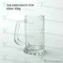 500ml Nice Glass Beer Cup klar gute Qualität